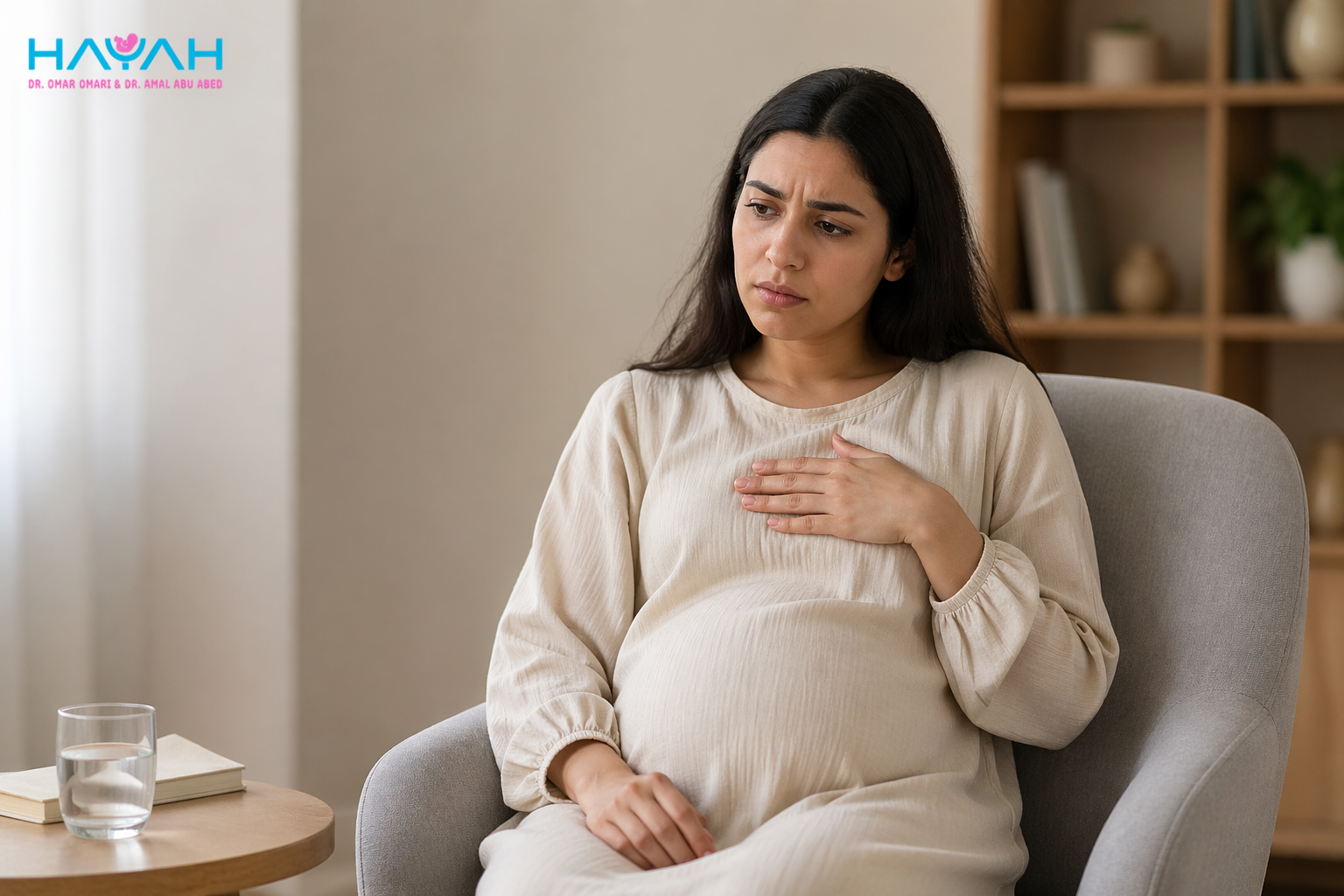 Heartburn and Fetal Hair